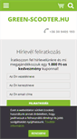 Mobile Screenshot of green-scooter.hu